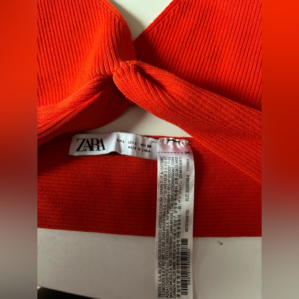 Zara Scarlet Twist-Front Bralette - Picture 4 of 6